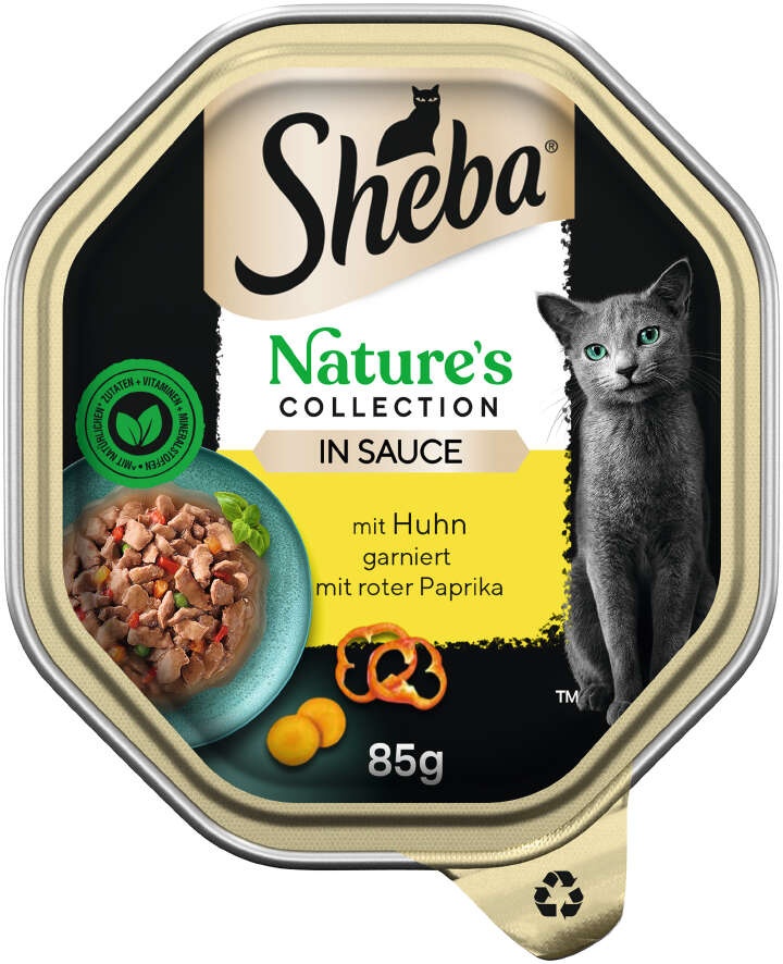Sheba Katzen-Nassfutter Nature's Collection Huhn in Sauce